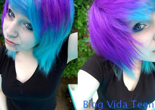 cabelo colorido  portalcelebrityteensnewsdotcom